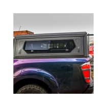 Hardtop Alu-Cab noir avec fenêtre pour Nissan Navara NP300 2015+